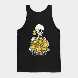 Dark Blooming Tank Top